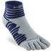 Injinji Ultra Run Mini-Crew Toesocks (Unisex) - Cobalt - Find Your Feet Australia Hobart Launceston Tasmania