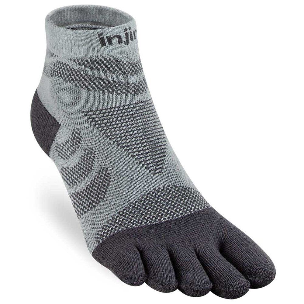 Injinji Ultra Run Mini-Crew Toesocks (Women's)Slate - Find Your Feet Australia Hobart Launceston Tasmania