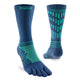  - Injinji Ultra Run Crew Toesocks (Unisex) - Poseidon