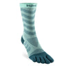 Injinji Ultra Run Crew Toesocks (Women's) - Glacier - Find Your Feet Australia Hobart Launceston Tasmania