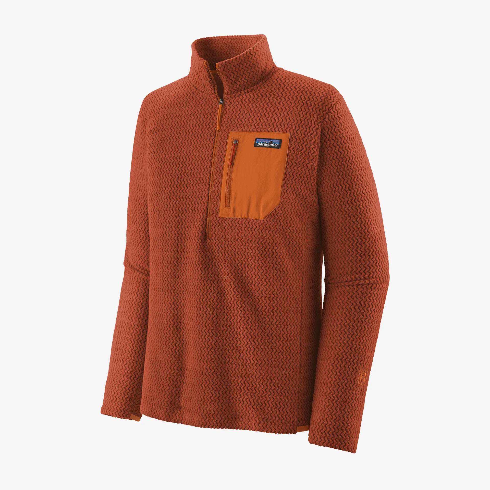 Patagonia R1 Air Zip Neck (Men's) - Burnished Red - Find Your Feet Australia Hobart Launceston Tasmania