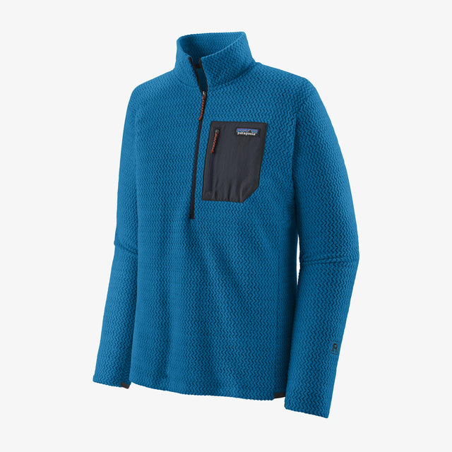 Patagonia R1 Air Zip Neck (Men's) - Endless Blue - Find Your Feet Australia Hobart Launceston Tasmania