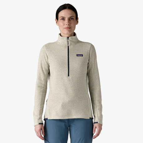 Patagonia R1 Air Fleece Zip-Neck (Women's) - Wool White