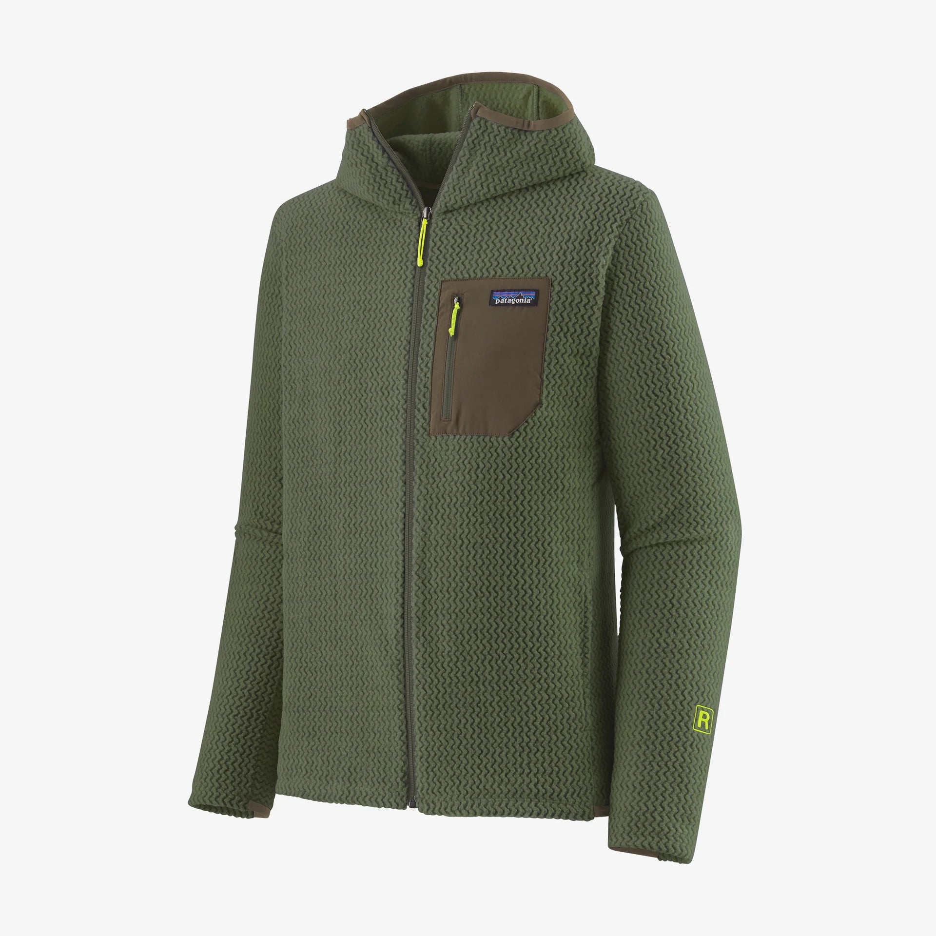 Patagonia R1 Air Full-Zip Hoody (Men's) - Torrey Pine Green - Find Your Feet Australia Hobart Launceston Tasmania