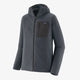 Patagonia R1 Air Fleece Full-Zip Hoody (Men's) - Smolder Blue