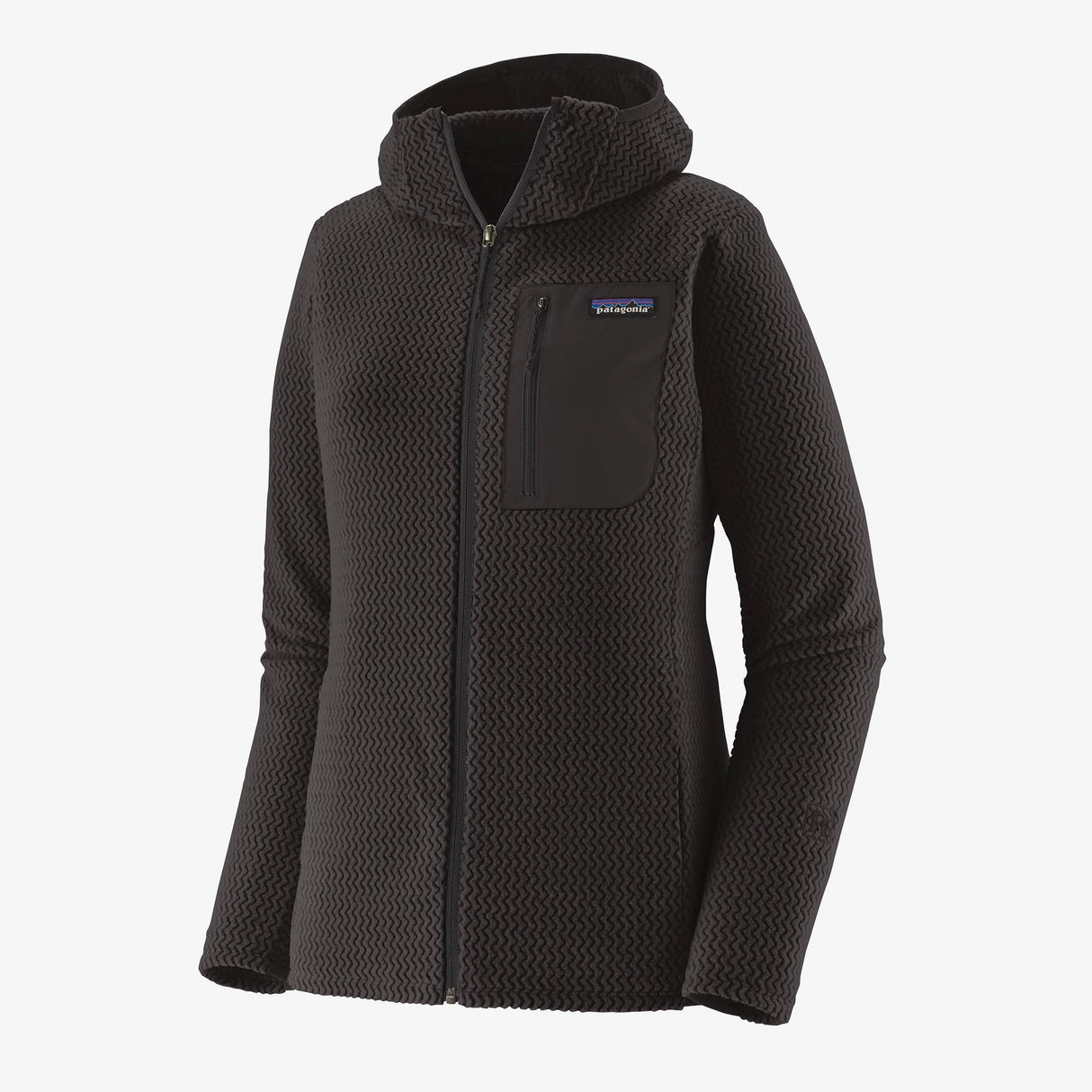 Patagonia R1 Air Fleece Full-Zip Hoody (Women's) - Black