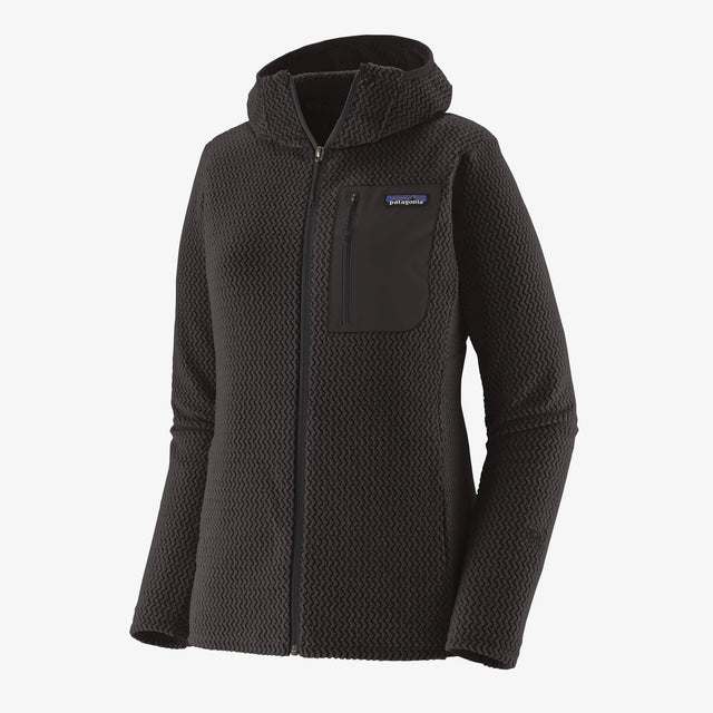 Patagonia R1 Air Fleece Full-Zip Hoody (Women's) - Black
