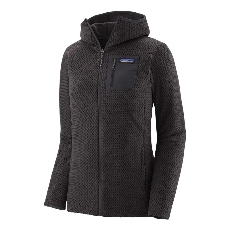 Patagonia R1 Air Full-Zip Hoody (Women's) Black - Find Your Feet Australia Hobart Launceston Tasmania