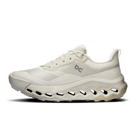 On Cloudhorizon 2 Waterproof Shoe (Women's) - Ghost/Ivory - White - Grey - Beige - Cream
