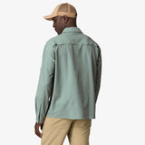 Patagonia Long-Sleeved Self-Guided Sun Shirt (Men's) - Thermal Blue - Find Your Feet Australia Hobart Launceston Tasmania
