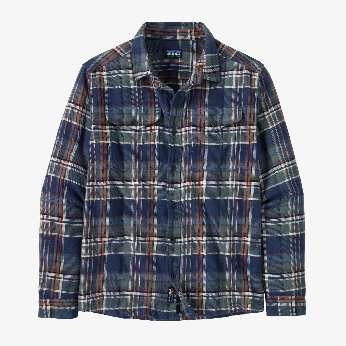 Patagonia Fjord Flannel Shirt (Men's) - Adventurer: New Navy - Find Your Feet Australia Hobart Launceston Tasmania