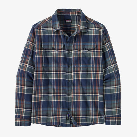 Patagonia Fjord Flannel Shirt (Men's) - Adventurer: New Navy - Find Your Feet Australia Hobart Launceston Tasmania