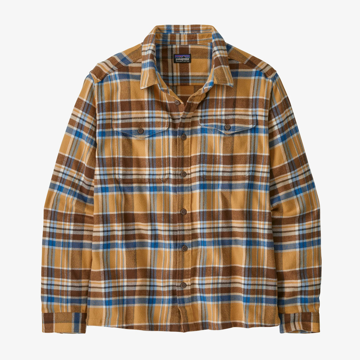 Patagonia Fjord Flannel Shirt (Men's) - Adventurer: Pufferfish Gold - Find Your Feet Australia Hobart Launceston Tasmania