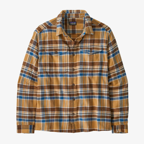 Patagonia Fjord Flannel Shirt (Men's) - Adventurer: Pufferfish Gold - Find Your Feet Australia Hobart Launceston Tasmania