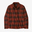 Patagonia Fjord Flannel Shirt (Men's) - Cascade: Burnished Red - Find Your Feet Australia Hobart Launceston Tasmania