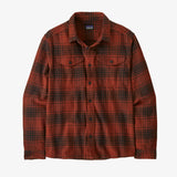 Patagonia Fjord Flannel Shirt (Men's) - Cascade: Burnished Red - Find Your Feet Australia Hobart Launceston Tasmania