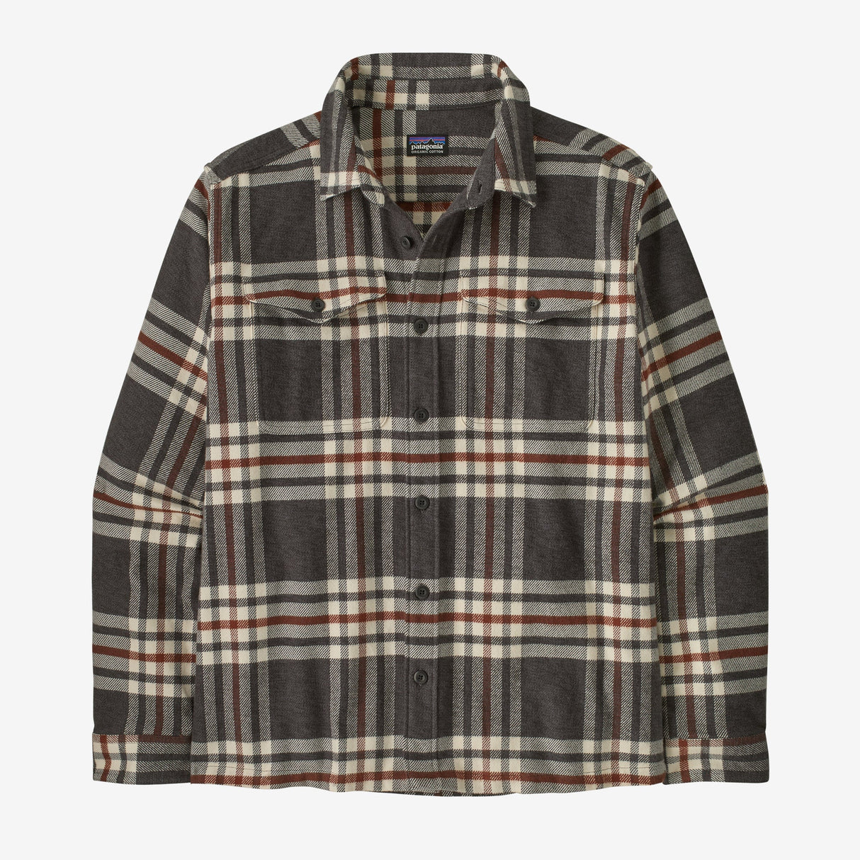 Patagonia Fjord Flannel Shirt (Men's) - Catch: Ink Black