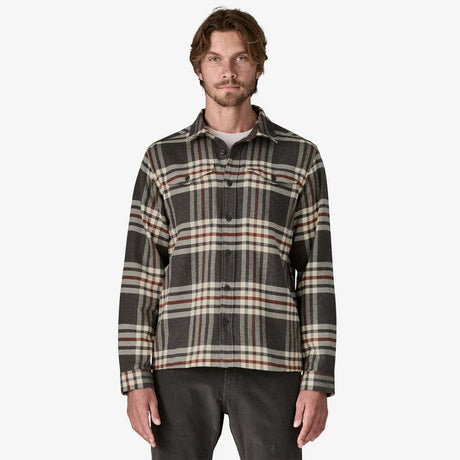 Patagonia Fjord Flannel Shirt (Men's) - Catch: Ink Black