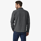 Patagonia Fjord Flannel Shirt (Men's) - Whole Weave Forge Grey - Find Your Feet Australia Hobart Launceston Tasmania
