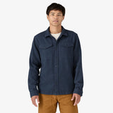 Patagonia Fjord Flannel Shirt (Men's) - Whole Weave: New Navy - Find Your Feet Australia Hobart Launceston Tasmania
