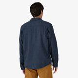 Patagonia Fjord Flannel Shirt (Men's) - Whole Weave: New Navy - Find Your Feet Australia Hobart Launceston Tasmania