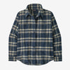 Patagonia Fjord Flannel Shirt (Women's) - Old Spruce: Sunken Blue