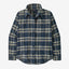 Patagonia Fjord Flannel Shirt (Women's) - Old Spruce: Sunken Blue