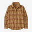 Patagonia Fjord Flannel Shirt (Women's) - Old Spruce: Nest Brown
