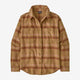 Patagonia Fjord Flannel Shirt (Women's) - Old Spruce: Nest Brown