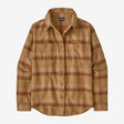 Patagonia Fjord Flannel Shirt (Women's) - Old Spruce: Nest Brown