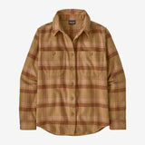 Patagonia Fjord Flannel Shirt (Women's) - Old Spruce: Nest Brown