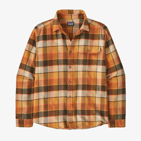 Patagonia Long-Sleeved Lightweight Fjord Flannel Shirt (Men's)
