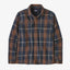 Patagonia Fjord Loft Shirt (Men's) - Netted: Sunken Blue