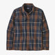Patagonia Fjord Loft Shirt (Men's) - Netted: Sunken Blue