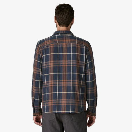 Patagonia Fjord Loft Shirt (Men's) - Netted: Sunken Blue