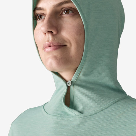 Patagonia Capilene Cool Sun Hoody (Women's) - Thermal Blue - Thin Ice X-Dye