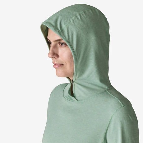 Patagonia Capilene Cool Sun Hoody (Women's) - Thermal Blue - Thin Ice X-Dye