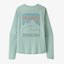 Patagonia Long-Sleeved Capilene Cool Sun Shirt - Peak Visions (Women's) - Thermal Blue - Thin Ice X-Dye