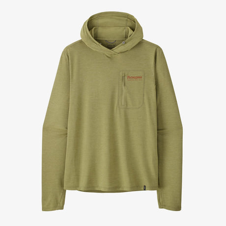 Patagonia Capilene Cool Sun Hoody - Water People Banner (Men's) - Gumtree Green - Light Gumtree Green X-Dye