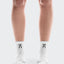 On Performance Run Sock Mid (Unisex) - White/Glacier - Find Your Feet Australia Hobart Launceston Tasmania