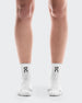On Performance Run Sock Mid (Unisex) - White/Glacier - Find Your Feet Australia Hobart Launceston Tasmania