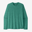 Patagonia Long-Sleeved Capilene Cool Daily Shirt (Men's) - Gem Green - Light Gem Green X-Dye