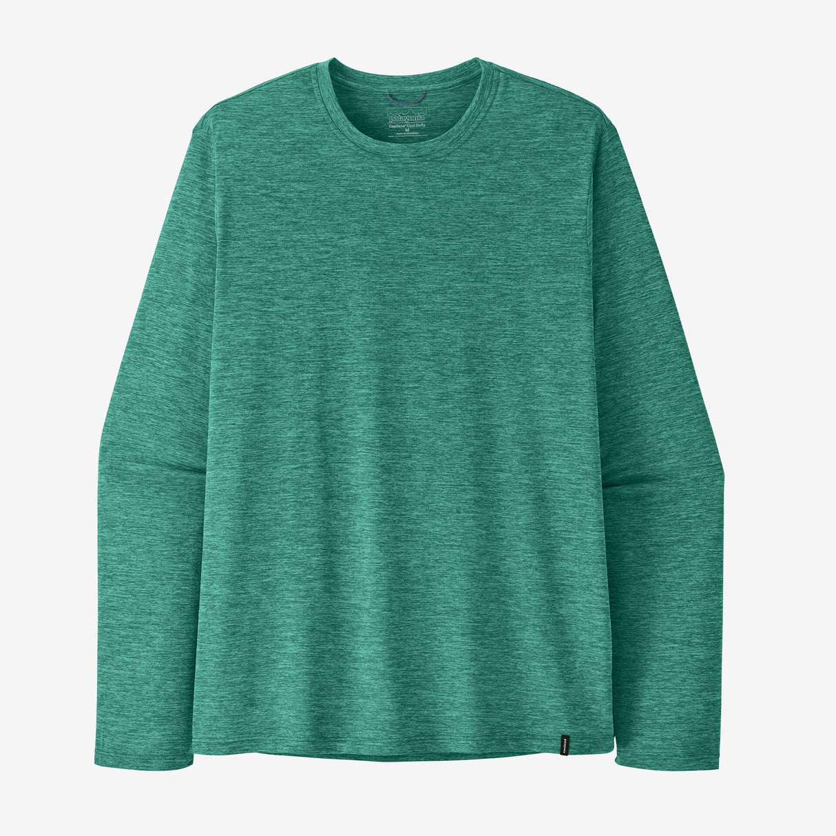 Patagonia Long-Sleeved Capilene Cool Daily Shirt (Men's) - Gem Green - Light Gem Green X-Dye