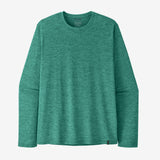 Patagonia Long-Sleeved Capilene Cool Daily Shirt (Men's) - Gem Green - Light Gem Green X-Dye