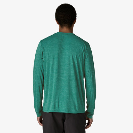 Patagonia Long-Sleeved Capilene Cool Daily Shirt (Men's) - Gem Green - Light Gem Green X-Dye