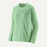 Patagonia L/S Cap Cool Daily Shirt (Women's) - Rinsed Green - Find Your Feet Australia Hobart Launceston Tasmania