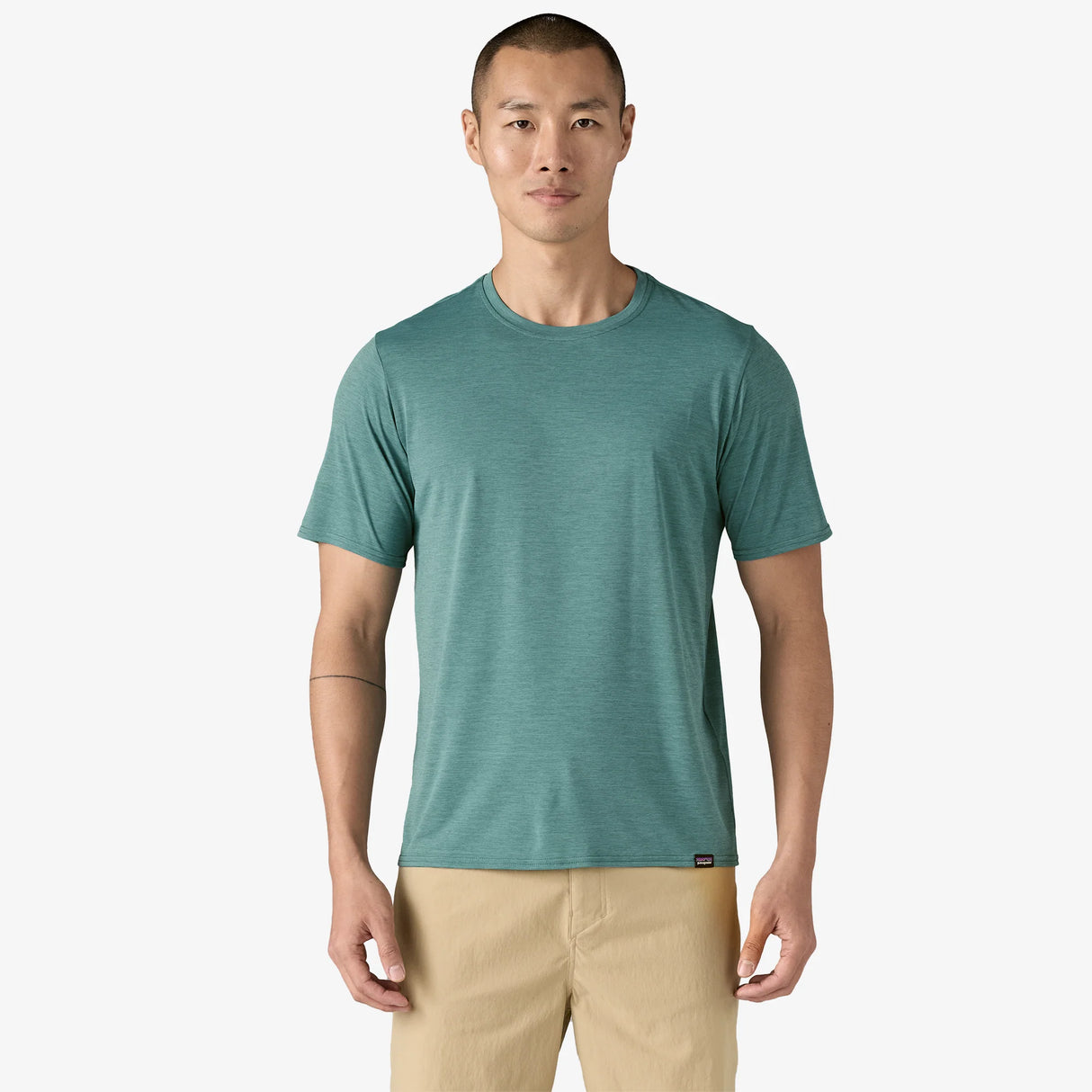 Patagonia Capilene® Cool Daily Shirt (Men's) - Wetland Blue - Light Wetland Blue X-Dye