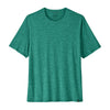 Patagonia Capilene Cool Daily Shirt (Men's) - Gem Green - Light Gem Green X-Dye