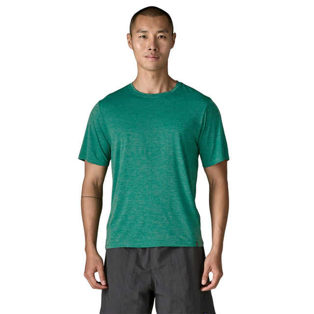 Patagonia Capilene Cool Daily Shirt (Men's) - Gem Green - Light Gem Green X-Dye