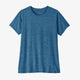 Patagonia Capilene Cool Daily Shirt (Women's) - Aquatic Blue - Light Aquatic Blue X-Dye